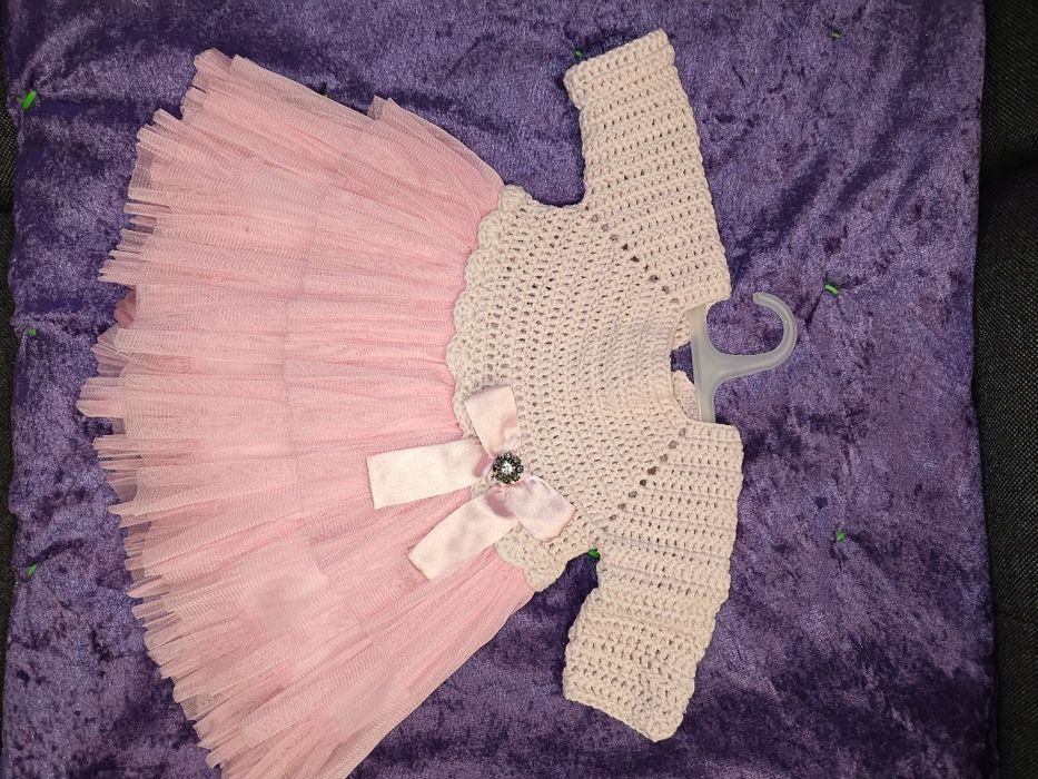 Rochiță de botez fetiță