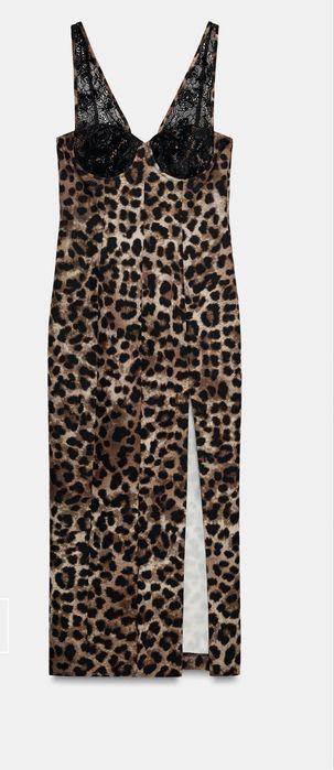 Леопардова рокля Zara