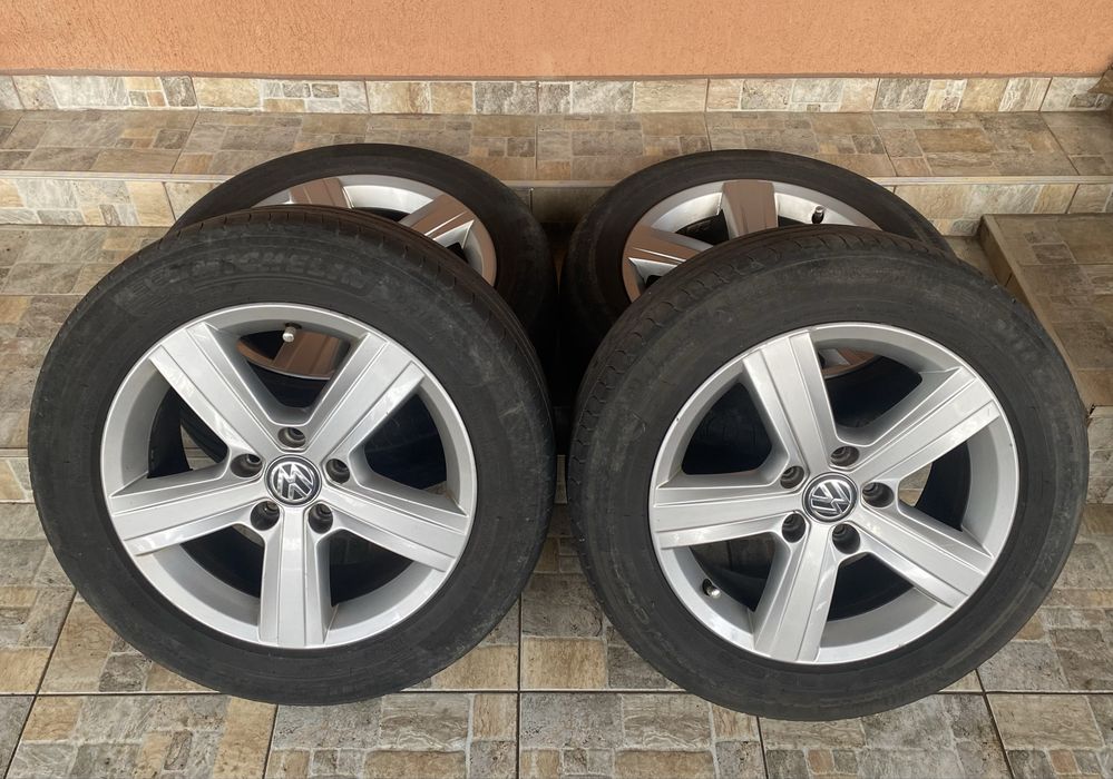 Jante R16 originale Vw Anvelope 205/55 Michelin