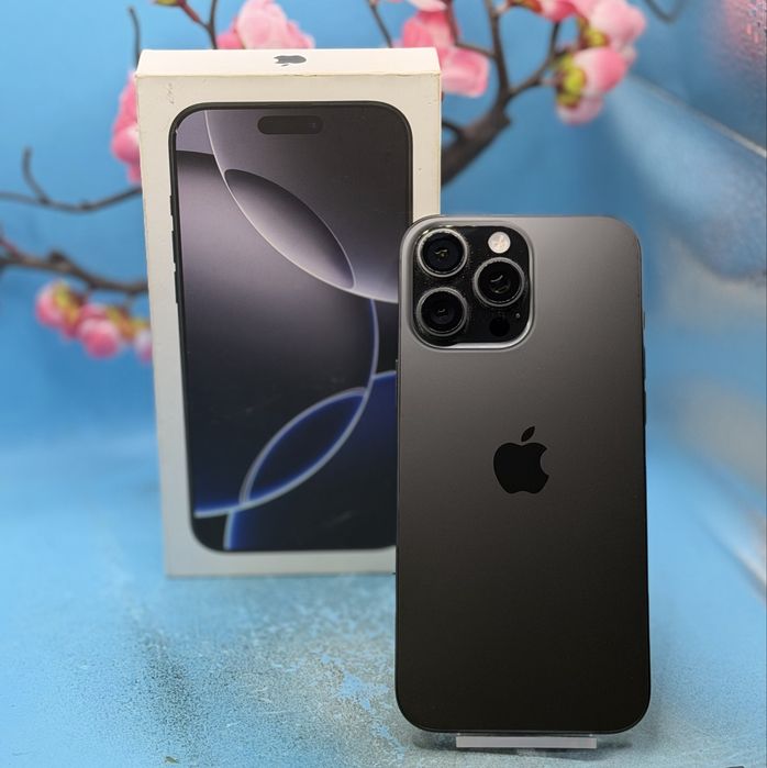 Apple iPhone 16 Pro Max, 256GB, 5G, Black Titanium