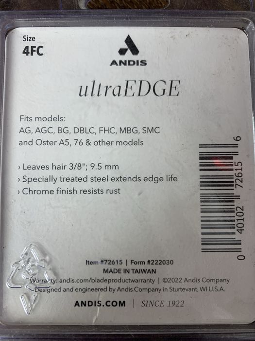 Lame ceramice masina tuns animale Andis. AG, AGC, DBLC,FHC, MBG,SMC