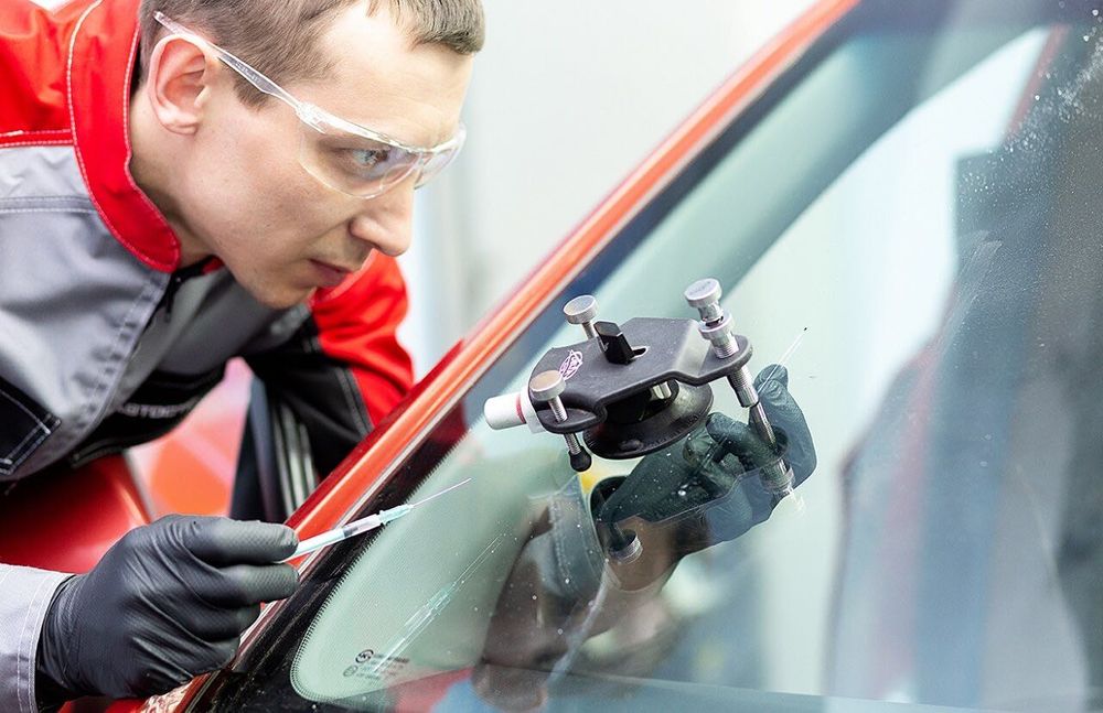 Ремонт лобового стекла