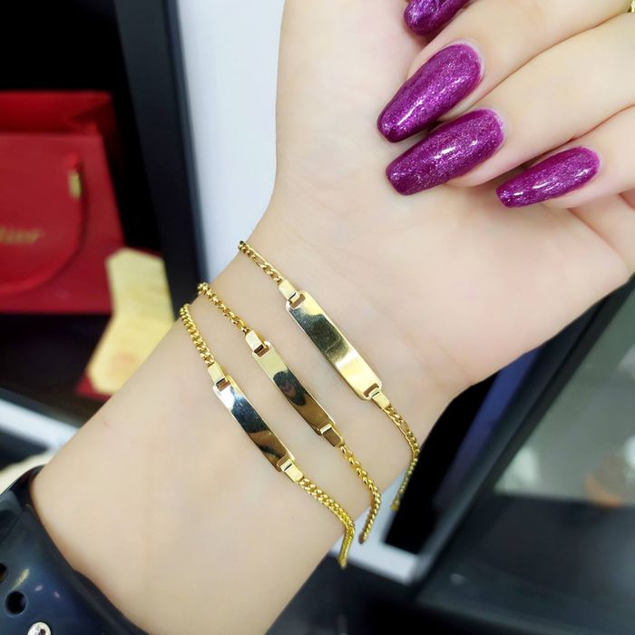 Золотой детский браслет. Золото 585. Доставка.