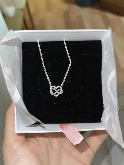 Пандора цепочка серебро