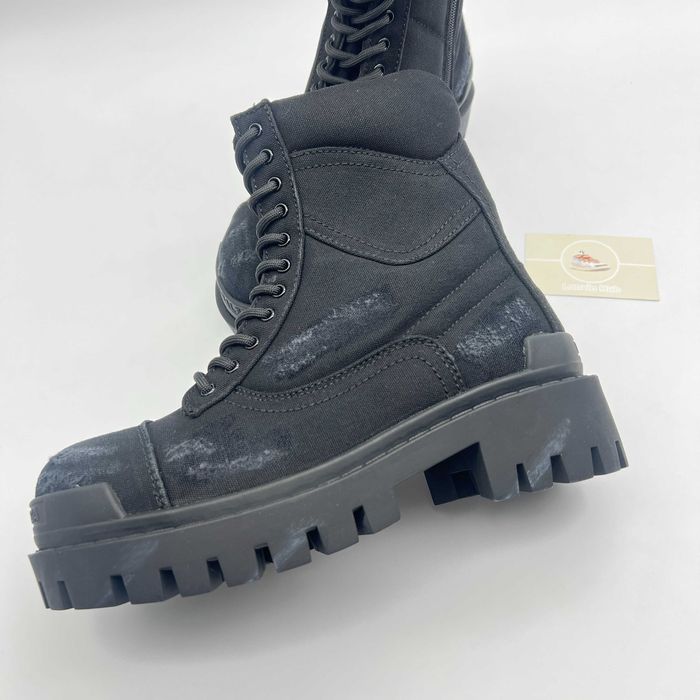 Balenciaga Strike Boot Black