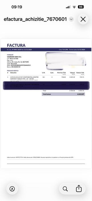 Set Jante OEM +Anvelope iarna 215/65/17 SKODA-SEAT