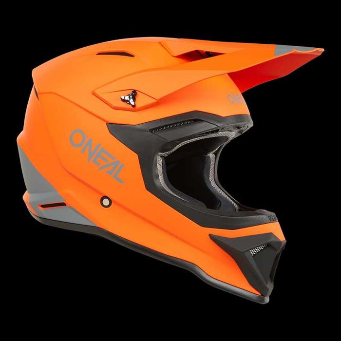 МотоКрос Каска O'NEAL 1SERIES Solid Orange V.24 Размер М