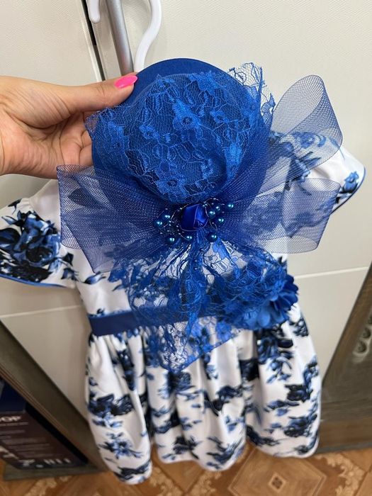 Нарядное платье на девочку р.122