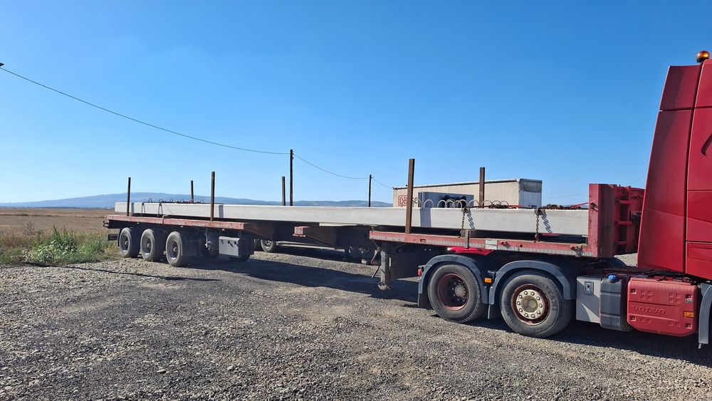 Semiremorca trailer  extensibil 29m
