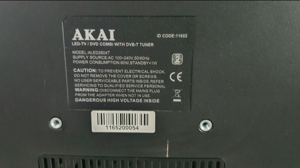 Televizor LED DVD AKAI