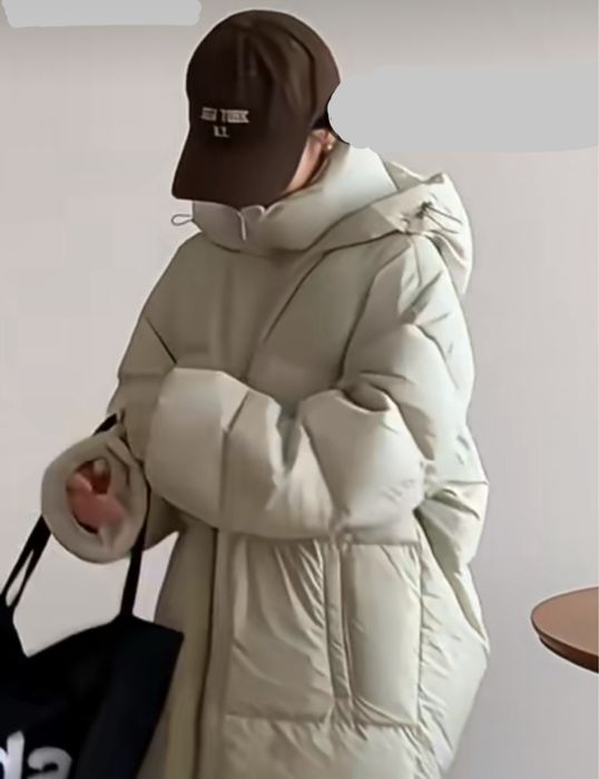 Пуховик новый теплый