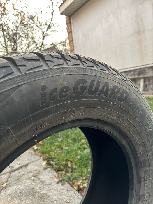 Продаю комплект зимних шин нешипованные