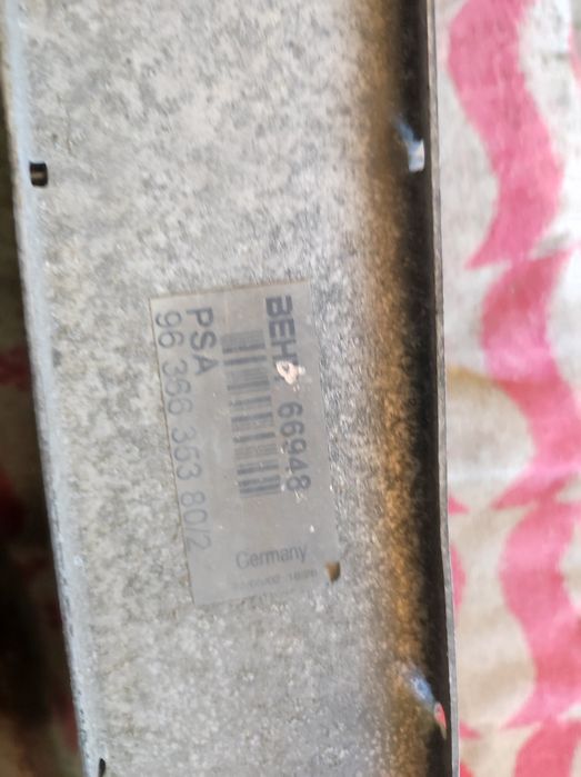 Интеркулер за Пежо-307