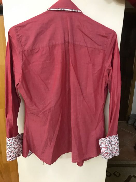 Cămașă burgundy ca nouă