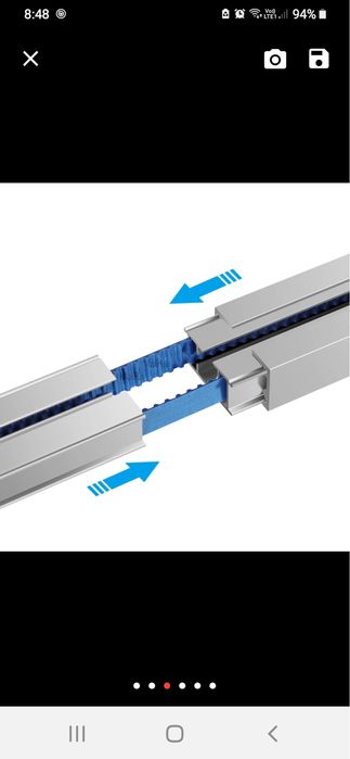 Релса за перде -електрическа