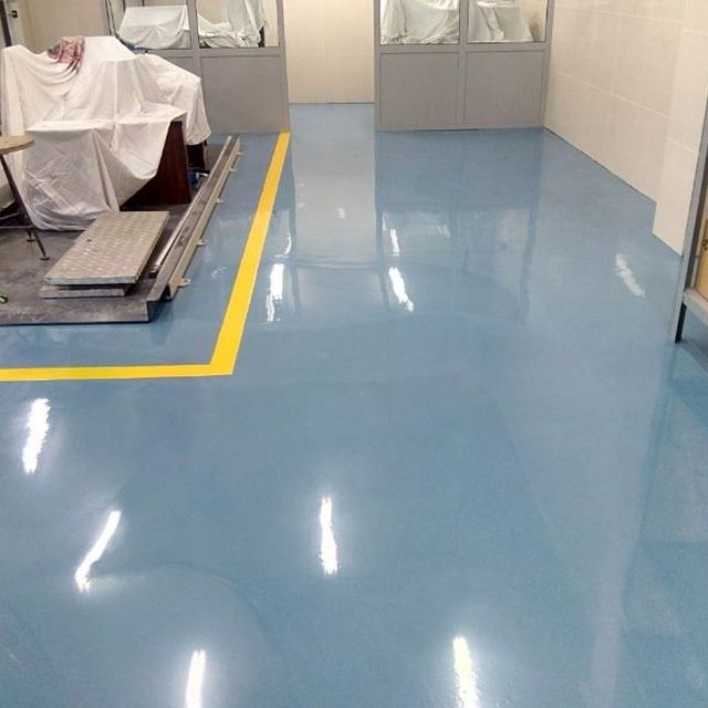 Наливной эпоксид пол полиуретан топинг стяжка