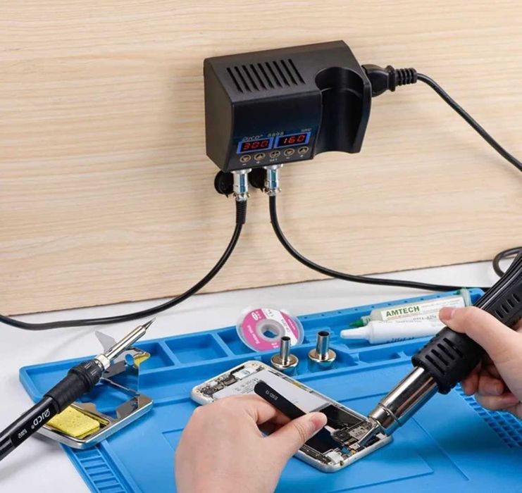 станция за запояване 2 в 1