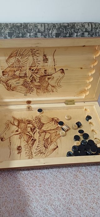 Нарды и шкатулка