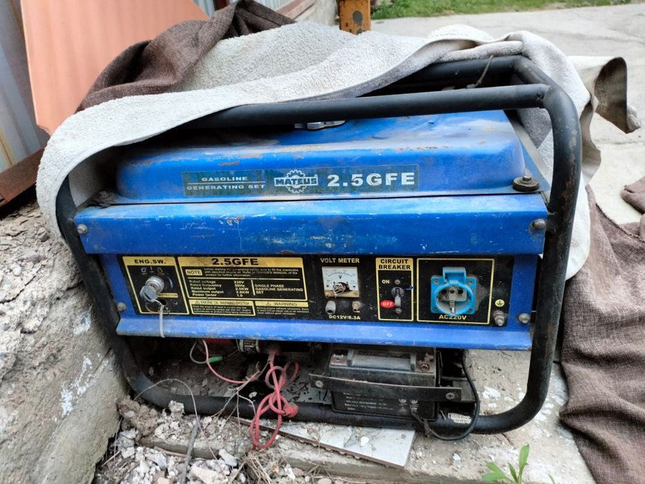 Бетономешалка генератор