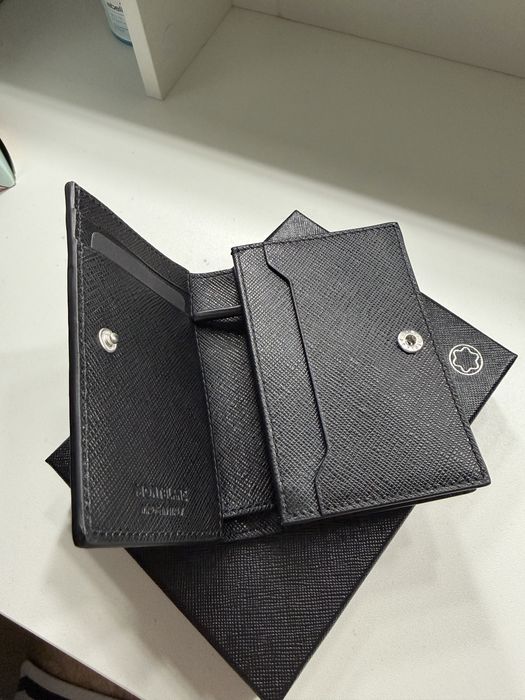 Montblanc Sartorial continental wallet nano Black