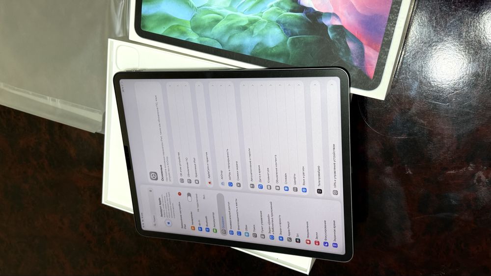 Ipad pro 12.9 4 pokoleniya 2020 Yil Karopka Dakument Idial