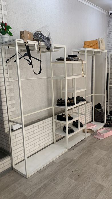Стеллаж полки для одежды обувь
