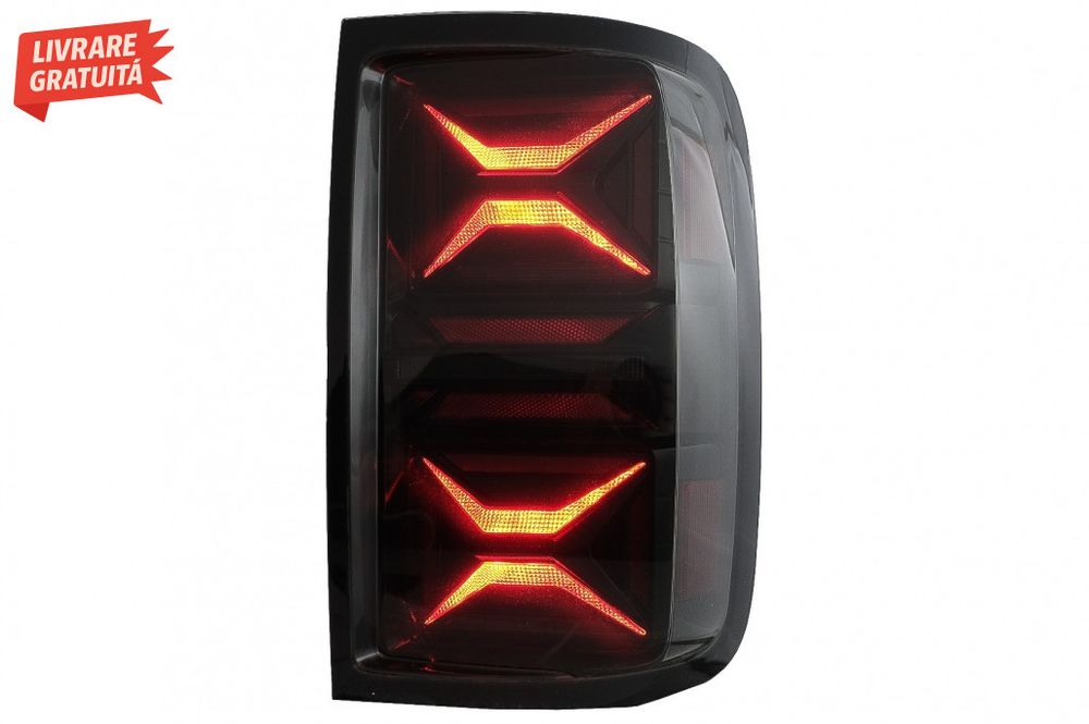 Stopuri LED VW Amarok (2010-2020) Semnal Secvential Dinamic Fumuriu