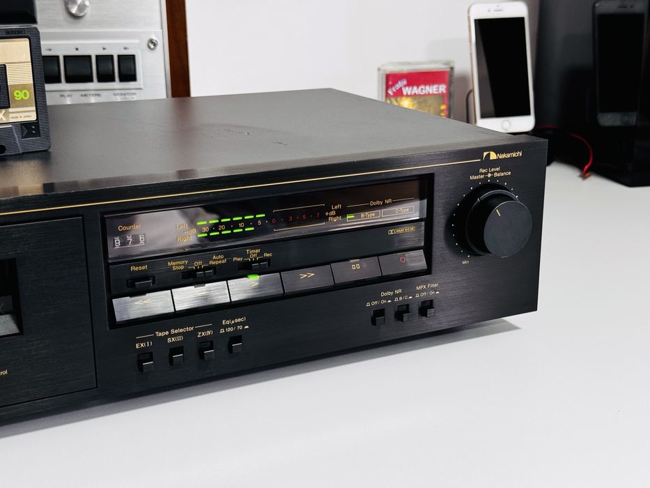 Deck NAKAMICHI CR-1E 2 Head , Eq 120/70,dolby/Mpx,sunet calitativ