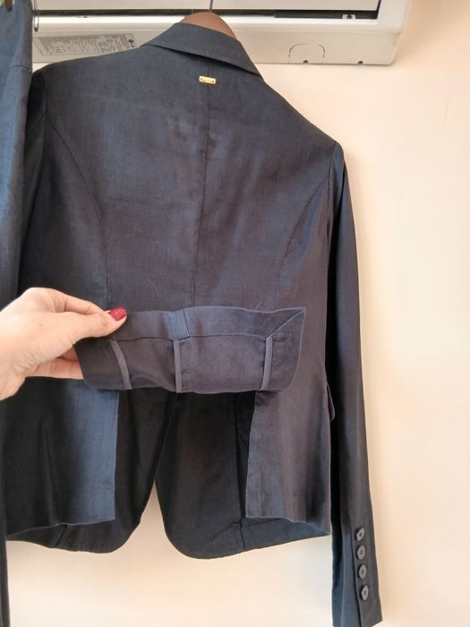 Compleu sacou si fusta 100% in