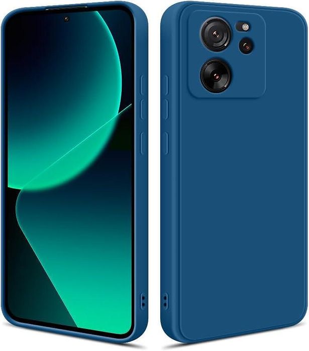 Матов Силиконов Кейс за Xiaomi 13 | 13T Pro със защита на камерата