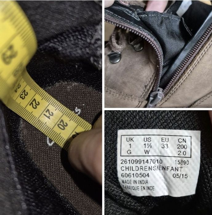 Ghete Clarks - Impermeabile Gore-Tex - 33 (22 cm)

Descriere companie: