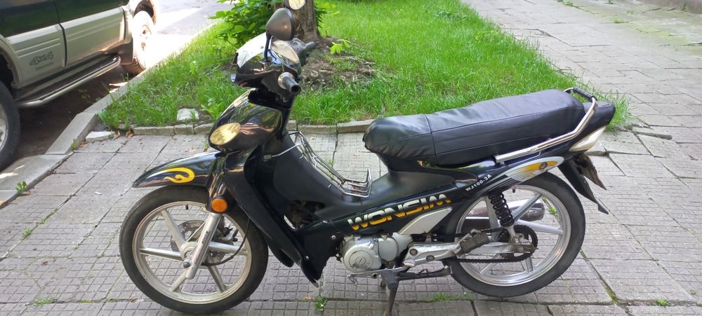 Продавам мотоциклет wonsim wj100-3a