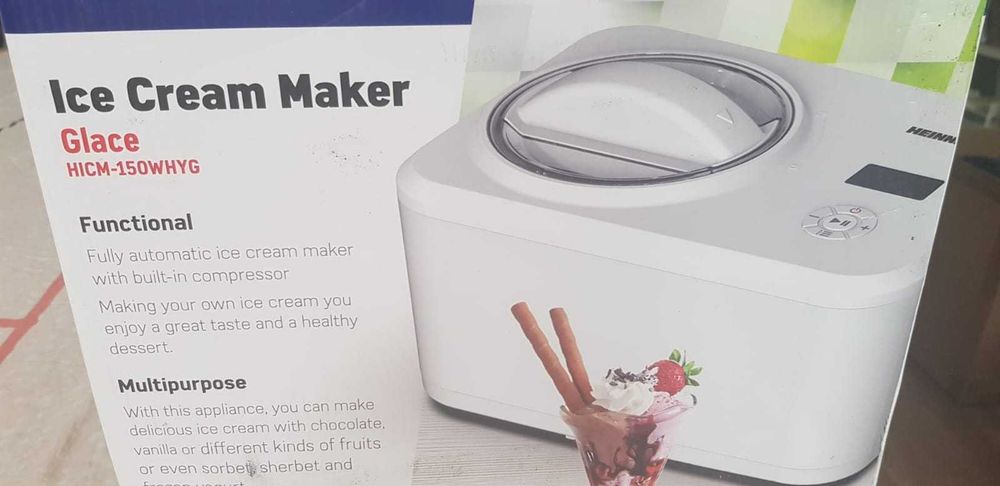 Vand aparat pentru inghetata Heinner Glace HICM-150WHYG