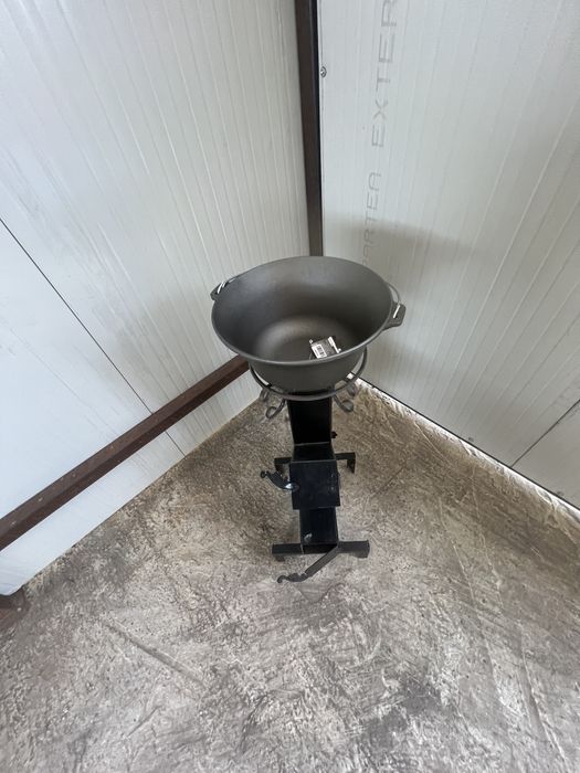 Gratar racheta cu ceaun si disc ceaun de 11 litti teava de 120x120 3 m