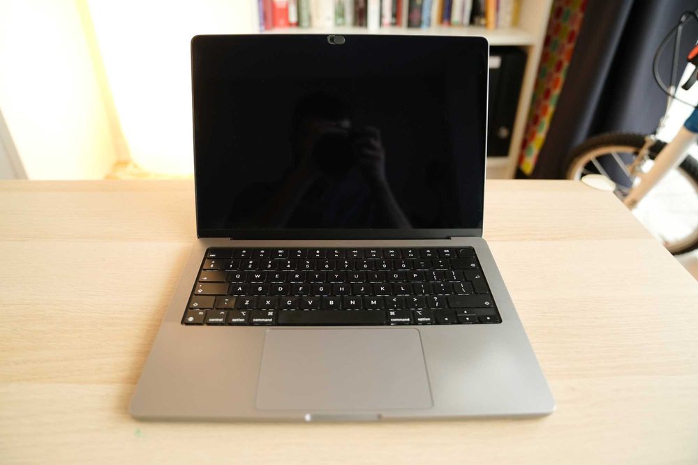 КАТО НОВ: MacBook Pro 14", M1 Pro, 10-CPU, 16-GPU, 16GB RAM, 1TB SSD