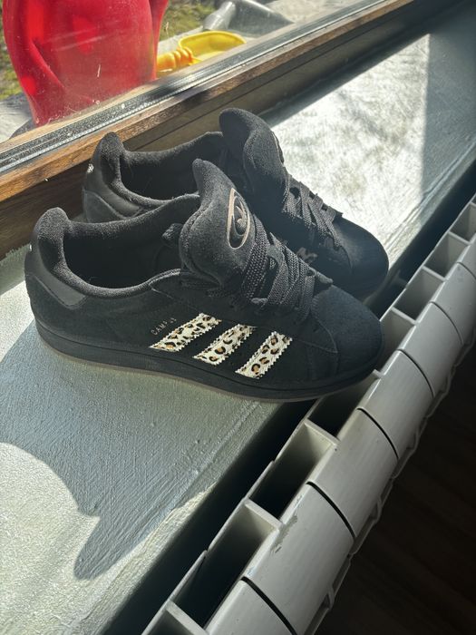 Сникърси Campus O0S JS3862 Черен с леопард