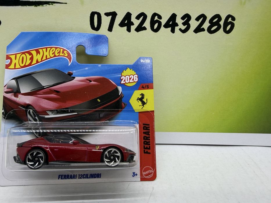 Ferarri F40 365 12cilindri  lot 3 machete Hot Wheels scara 1:64