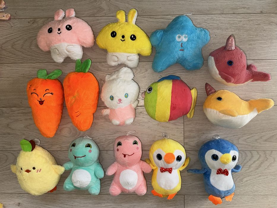 Нови плюшени играчки за кран машини вендинг микс