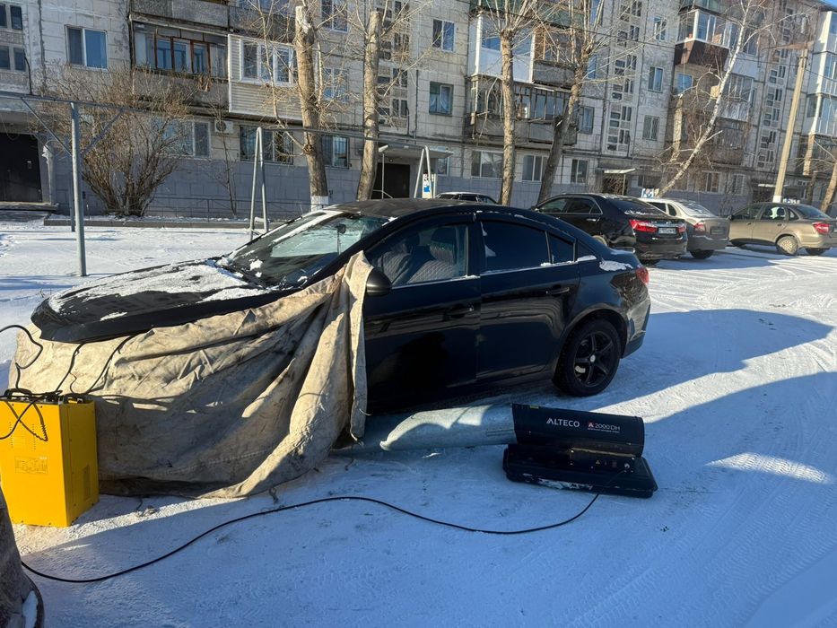 Отогрев авто , запуск двигателя