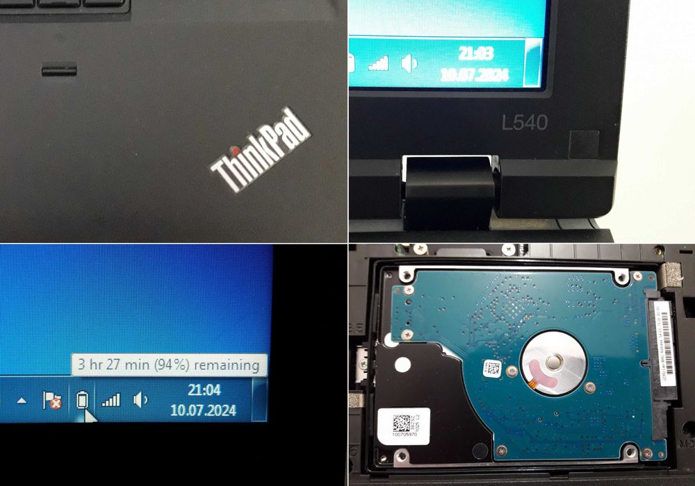 Laptop Lenovo ThinkPad L540, I3 2,4 GHz, 8 GB RAM, HDD 500 GB