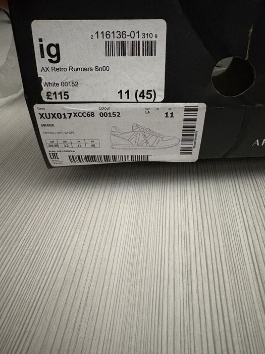 Armani Exchange обувки