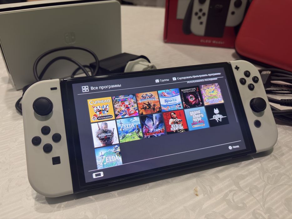 Nintendo Switch OLED прошитый