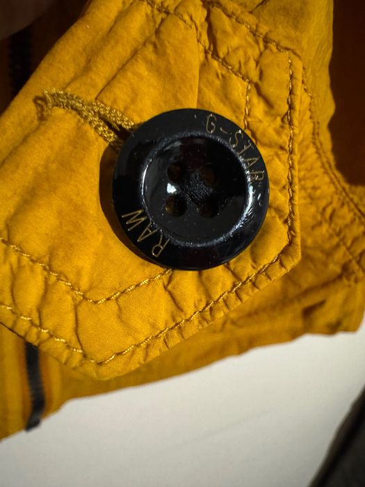 G-Star Ospak Hooded Straight Nylon Jacket Overshirt.