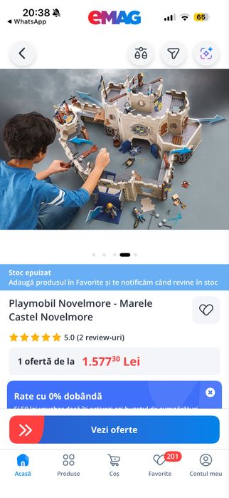 Marele castel playmobile