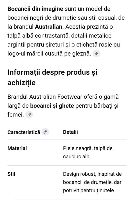 Bocanci Australian nr 40. Noi la cutie.