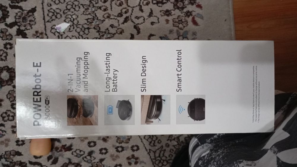 робот-пылесос Samsung POWERbot-E (модель VR05R5050WK/EV). Это комбинир