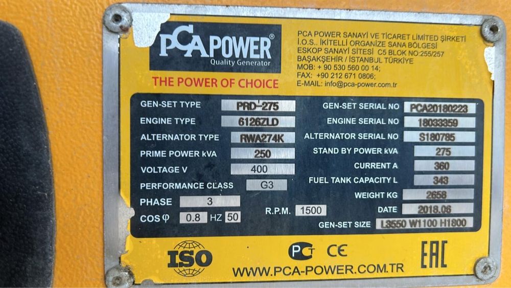 Аренда генераторов и САГ