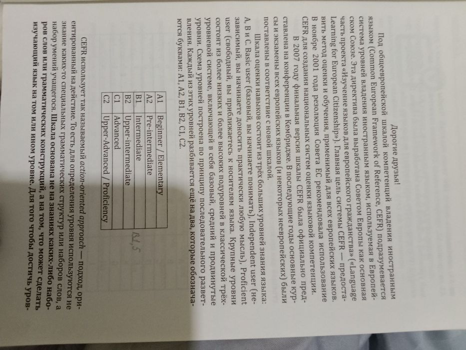 Английский язык А2