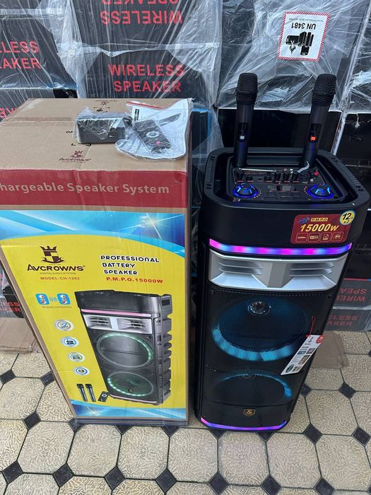 Калонка Караоке  Микрафон Аux Bluetooth fleshka