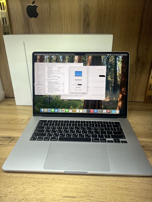 MacBook Air M2 15-inch 8/512 100% 13 sikl
